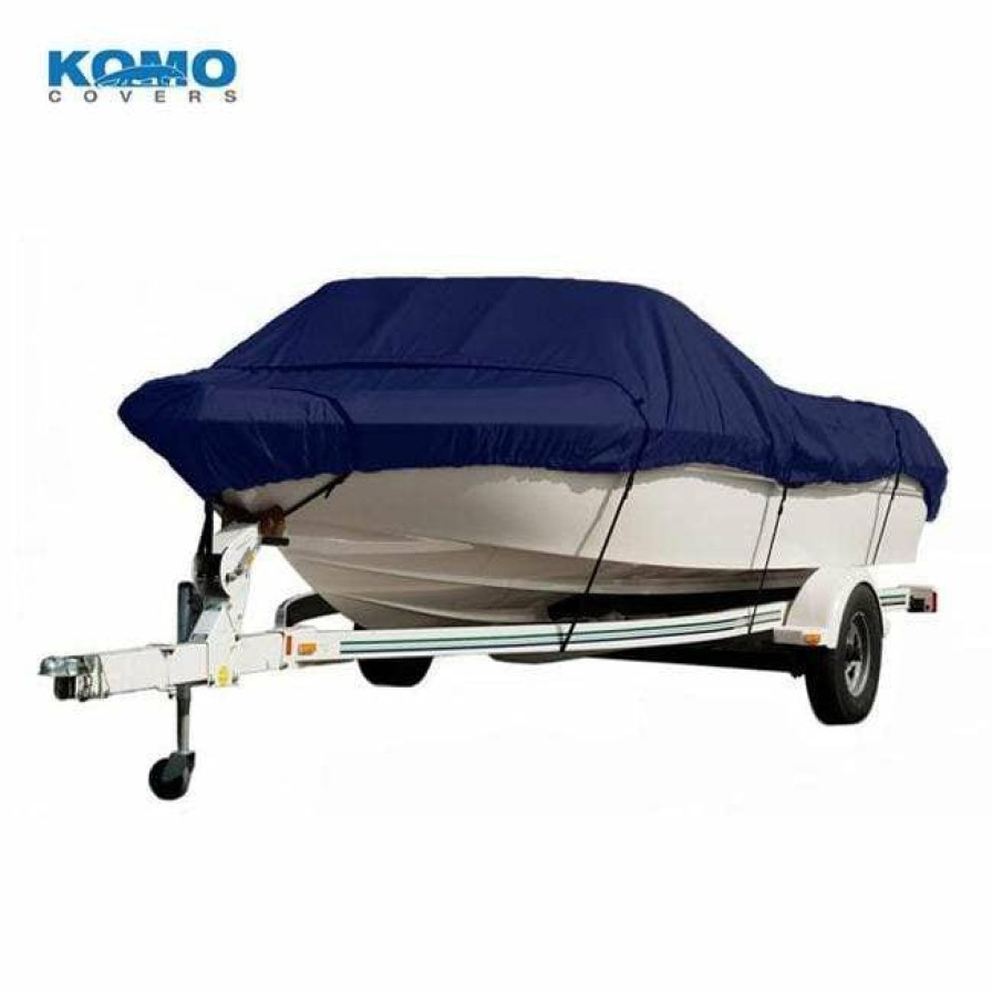 Komo Covers V-Hull Boat Cover, Heavy Duty (300D), Trailerable Closeouts