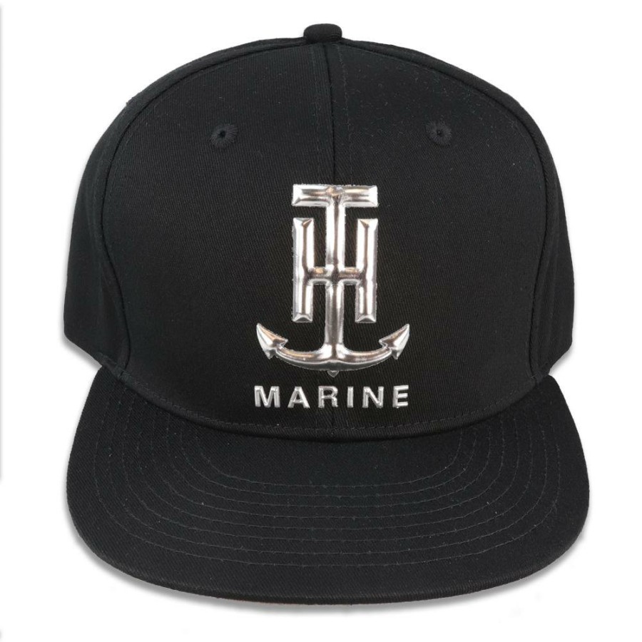 T-H Marine Metallic Logo Flatbill Hat Hats