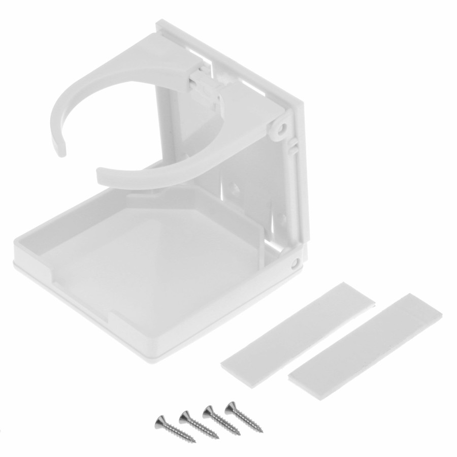 T-H Marine White Adjustable Drink Holder Kayak Essentials
