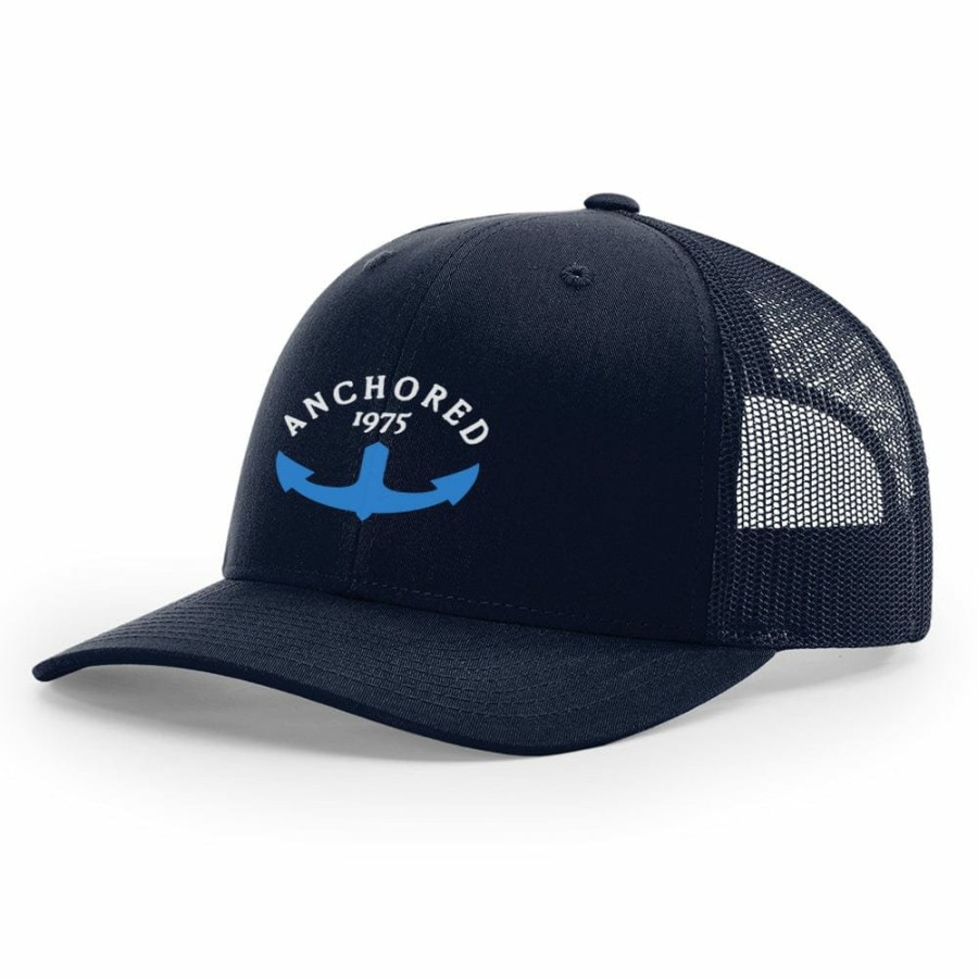 T-H Marine Navy T-H Marine Anchored Snapback Hats