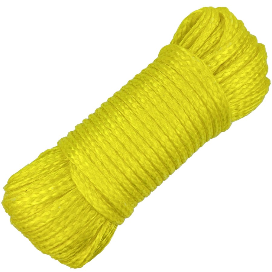T-H Marine Hollow Braid Mfp Utility Line - Yellow Boating Essentials